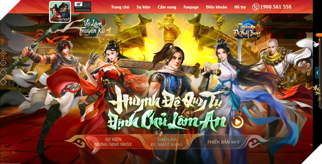 Võ Lâm Truyền Kỳ 1 Mobile tái khởi động giải đấu Thiên Hạ Đệ Nhất Bang mừng sinh nhật 2 tuổi  2