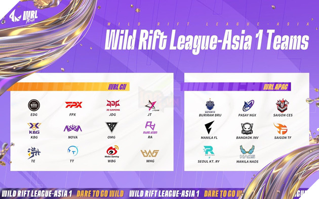 Giải đấu Tốc Chiến tầm cỡ châu lục Wild Rift League-Asia sẽ chính thức bắt đầu mùa giải đầu tiên vào 08/04 2