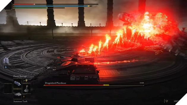 Lầy như game thủ Elden Ring vác cả xe tăng và máy bay để chiến boss cho đã tay