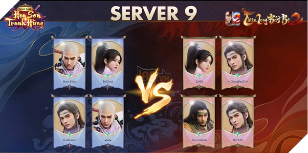 Hoa Sơn Tranh Hùng: Bùng nổ với những trận PK nhiệt lửa, mãn nhãn nhất Thiên Long Bát Bộ 2 VNG 2