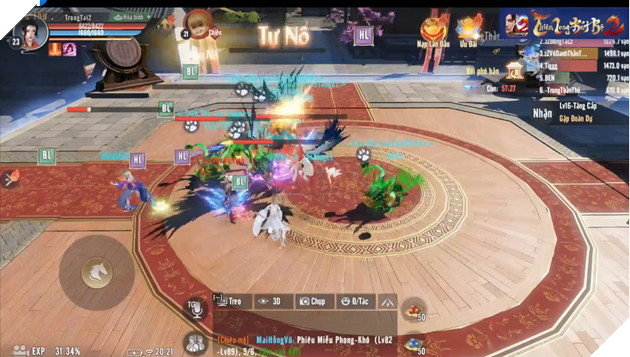 Hoa Sơn Tranh Hùng: Bùng nổ với những trận PK nhiệt lửa, mãn nhãn nhất Thiên Long Bát Bộ 2 VNG 6