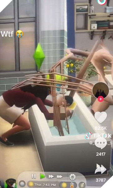 The Sims 4 xuất hiện Bug mới, biến em bé thành quái vật biến dạng 5