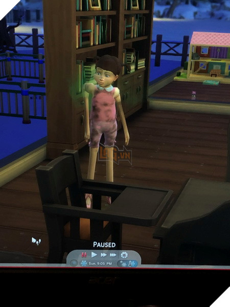 The Sims 4 xuất hiện Bug mới, biến em bé thành quái vật biến dạng 3