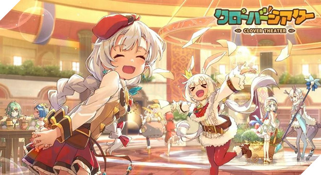 Clover Theater - Thêm một tựa game anime chibi đáng yêu không qua nổi mốc 1 năm hoạt động