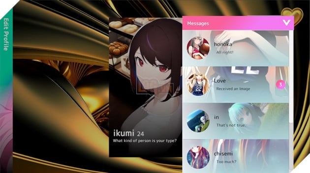 AInder AI Dating Simulator Tựa game hẹn hò với AI như ChatGPT hài hước mà hấp dẫn 4