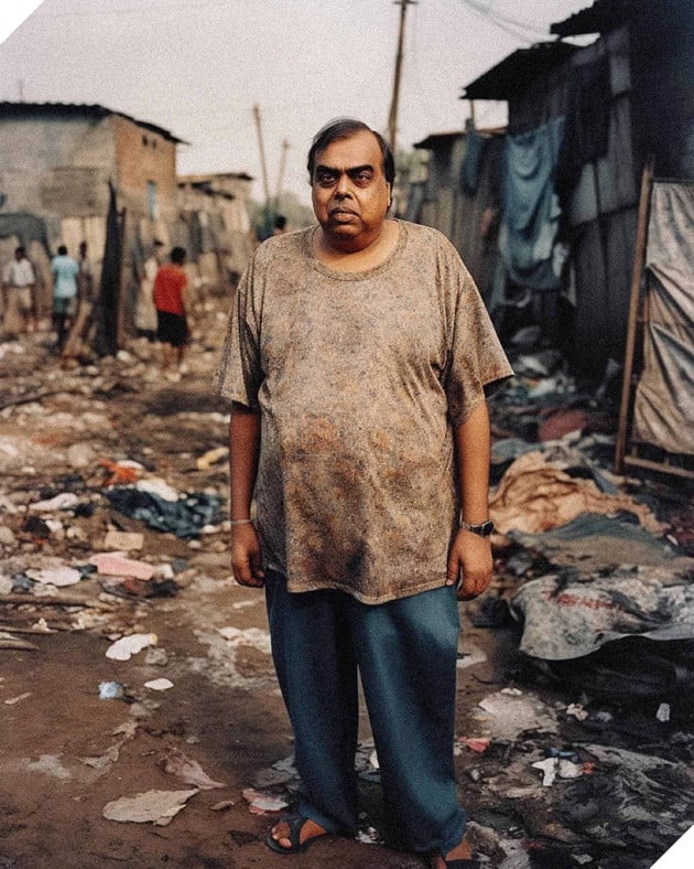 Các tỷ phú thế giới sẽ trông như thế nào nếu sống trong khu ổ chuột ? 