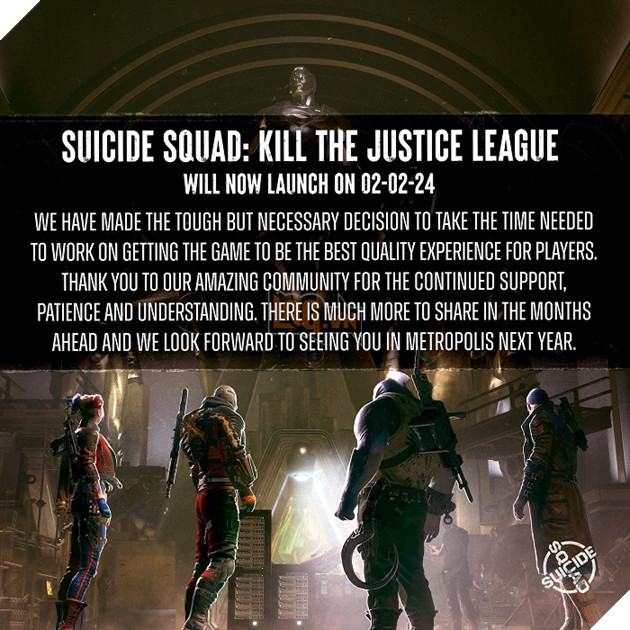 Suicide Squad: Kill The Justice League công bố ngày ra mắt mới một lần nữa 2