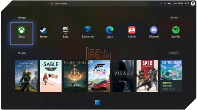 Microsoft thử nghiệm giao diện Handeld Mode mới trên Steam Deck