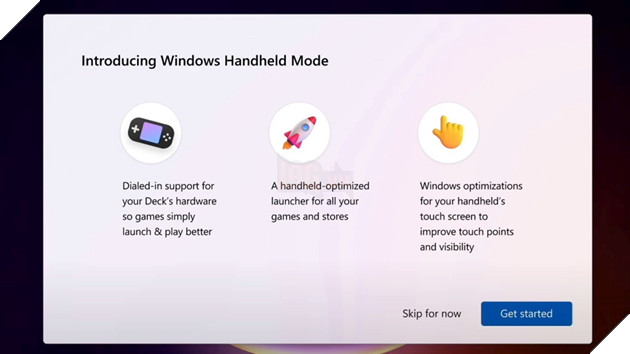Microsoft thử nghiệm giao diện Handeld Mode mới trên Steam Deck