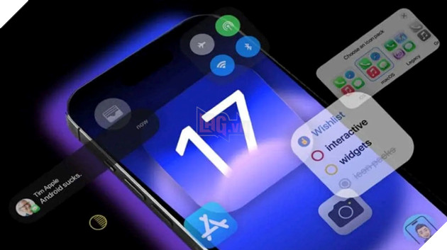 Rò rỉ loạt tính năng mới trên iOS 17