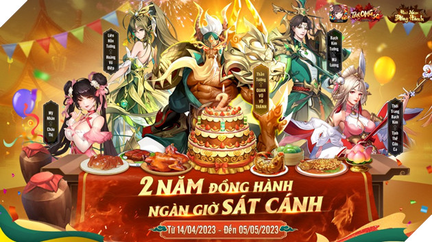 Sinh nhật 2 tuổi linh đình của Tân OMG3Q VNG, mạnh tay tặng ngay vật phẩm bạch kim miễn phí cho game thủ 