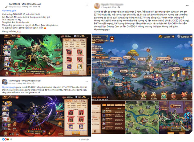 Sinh nhật 2 tuổi linh đình của Tân OMG3Q VNG, mạnh tay tặng ngay vật phẩm bạch kim miễn phí cho game thủ  5