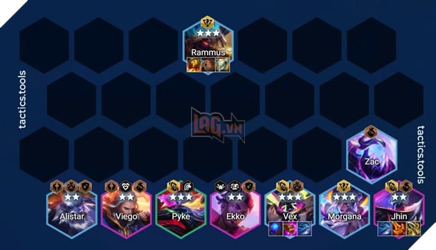 DTCL: Lối chơi Rammus chủ lực từ kì thủ Thách Đấu, sao lại không?