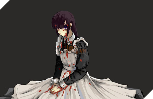 hầu gái nhật bản pha máu vào cocktail của khách