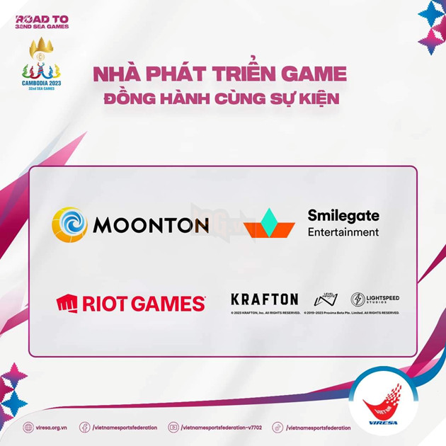 Các thông tin bạn cần biết về bộ môn eSports tại SEA Games 32 5