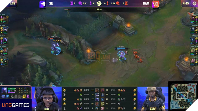 VCS Hừng Đông 2023: Chung kết nhánh thắng - GAM Esports đại chiến SBTC Esports 5