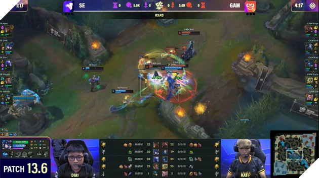 VCS Hừng Đông 2023: Chung kết nhánh thắng - GAM Esports đại chiến SBTC Esports 6