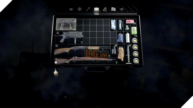 Người hâm mộ Resident Evil 4 Remake thử tái hiện lại túi đồ của Leon S. Kennedy trong game