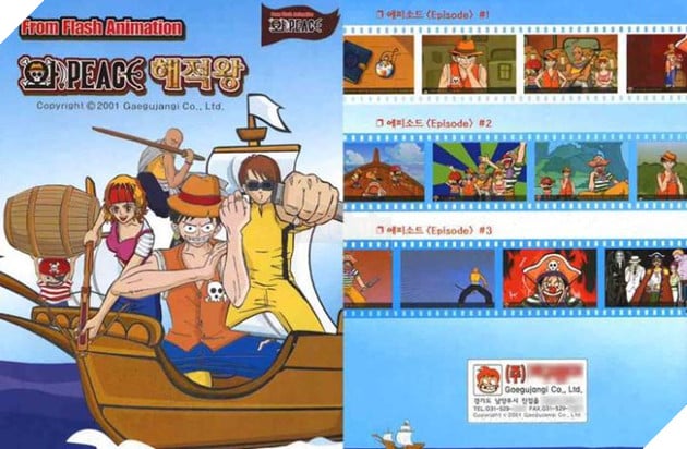 hoạt hình đạo nhái one piece