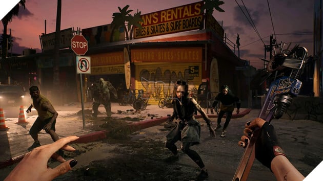Game thủ Dead Island 2 than phiền khi bị những con zombie tấn công bất ngờ liên tục