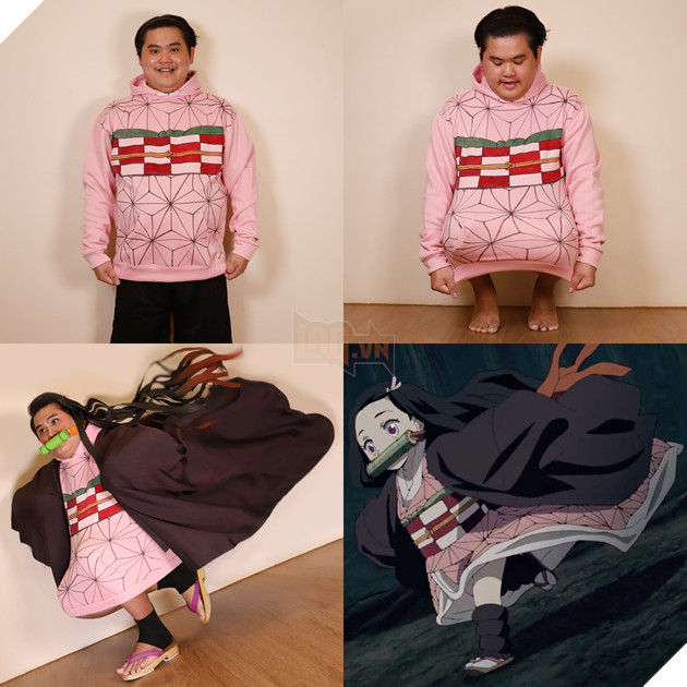 Thánh cosplay giá rẻ Thái Lan hóa thân thành Luyến Trụ khiến người hâm mộ giật hết cả mình