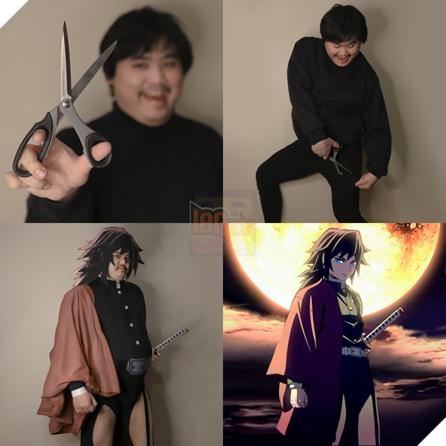 Thánh cosplay giá rẻ Thái Lan hóa thân thành Luyến Trụ khiến người hâm mộ giật hết cả mình