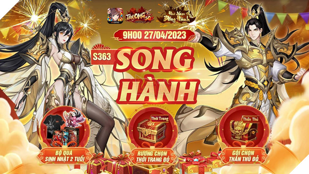 Khám phá ngay máy chủ đặc biệt mừng Tân OMG3Q VNG tròn 2 tuổi 