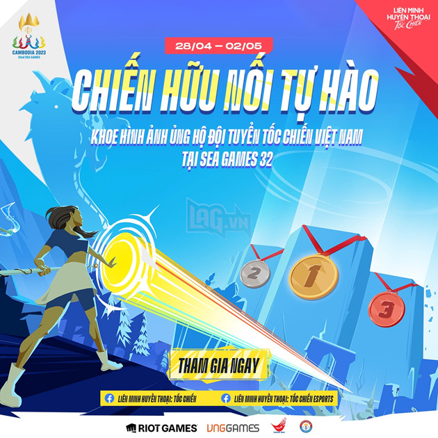 SEA Games 32: Thông tin các hoạt động cộng đồng dành cho Liên Minh Huyền Thoại: Tốc Chiến 