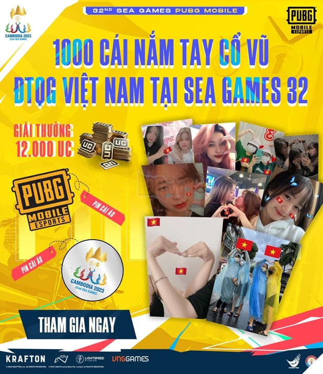 SEA Games 32: Thông tin các hoạt động cộng đồng dành cho PUBG Mobile 2
