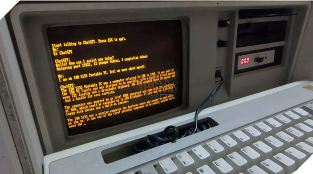 ChatGPT giờ đây có thể chạy trên PC siêu cổ, được sản xuất từ năm 1985 3
