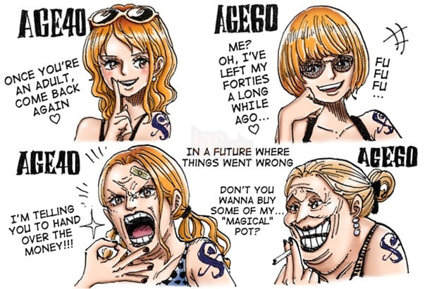 one piece tương lai các nhân vật