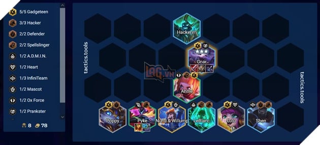 DTCL Mùa 8.5: Hướng dẫn Top đội hình Thần Đồng Lulu mạnh nhất 13.10 Rank Cao Thủ 2