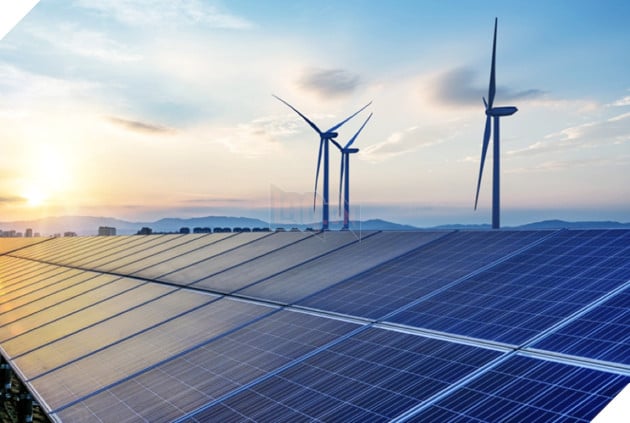 Trang trại năng lượng mặt trời và gió trên sa mạc đầu tiên của Trung Quốc đi vào hoạt động