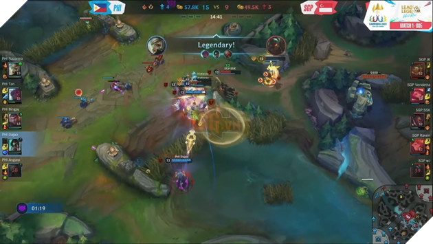 SEA Games 32: Liên Minh Tốc Chiến - Philippines mở màn với Singapore 5