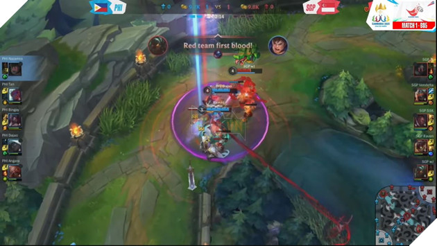 SEA Games 32: Liên Minh Tốc Chiến - Philippines mở màn với Singapore 15