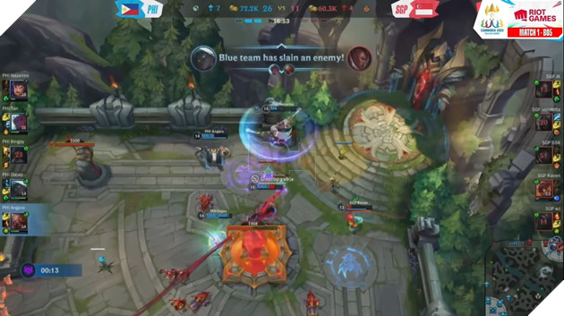 SEA Games 32: Liên Minh Tốc Chiến - Philippines mở màn với Singapore 17