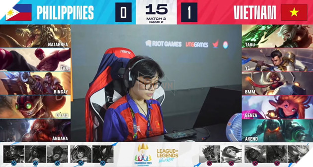 SEA Games 32: Liên Minh Tốc Chiến - Chung kết Nhánh Thắng Việt Nam đại chiến Philippines 8