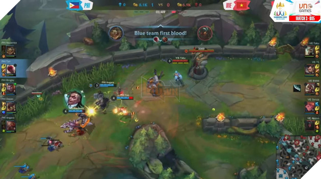 SEA Games 32: Liên Minh Tốc Chiến - Chung kết Nhánh Thắng Việt Nam đại chiến Philippines 9