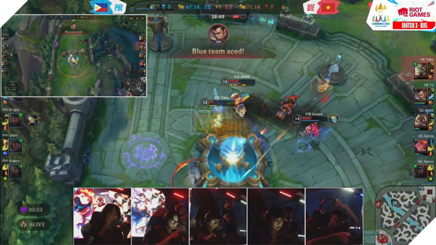 SEA Games 32: Liên Minh Tốc Chiến - Chung kết Nhánh Thắng Việt Nam đại chiến Philippines 14