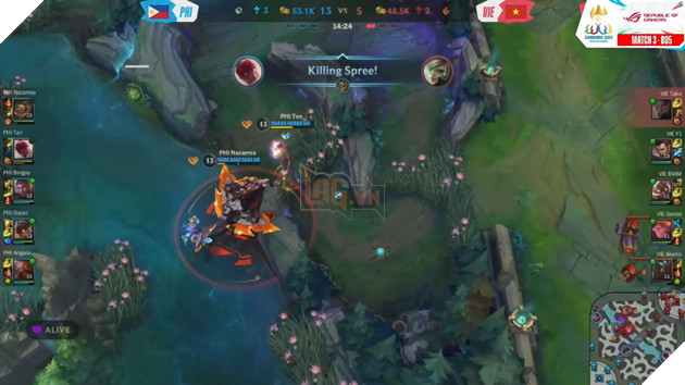 SEA Games 32: Liên Minh Tốc Chiến - Chung kết Nhánh Thắng Việt Nam đại chiến Philippines 12