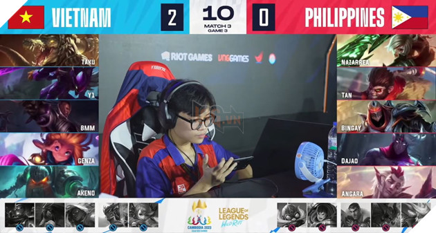 SEA Games 32: Liên Minh Tốc Chiến - Chung kết Nhánh Thắng Việt Nam đại chiến Philippines 16