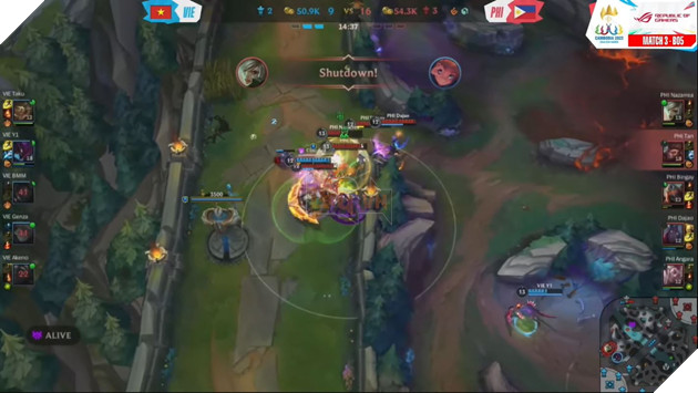 SEA Games 32: Liên Minh Tốc Chiến - Chung kết Nhánh Thắng Việt Nam đại chiến Philippines 20