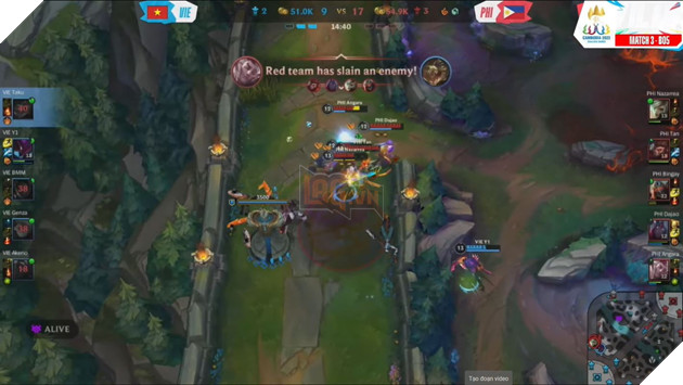 SEA Games 32: Liên Minh Tốc Chiến - Chung kết Nhánh Thắng Việt Nam đại chiến Philippines 19