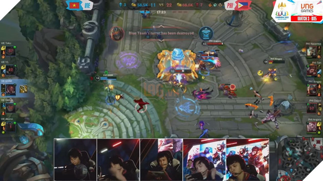 SEA Games 32: Liên Minh Tốc Chiến - Chung kết Nhánh Thắng Việt Nam đại chiến Philippines 21