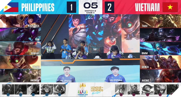 SEA Games 32: Liên Minh Tốc Chiến - Chung kết Nhánh Thắng Việt Nam đại chiến Philippines 23