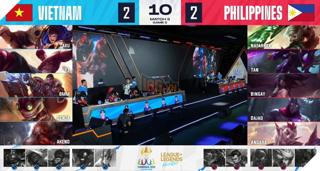 SEA Games 32: Liên Minh Tốc Chiến - Chung kết Nhánh Thắng Việt Nam đại chiến Philippines 29