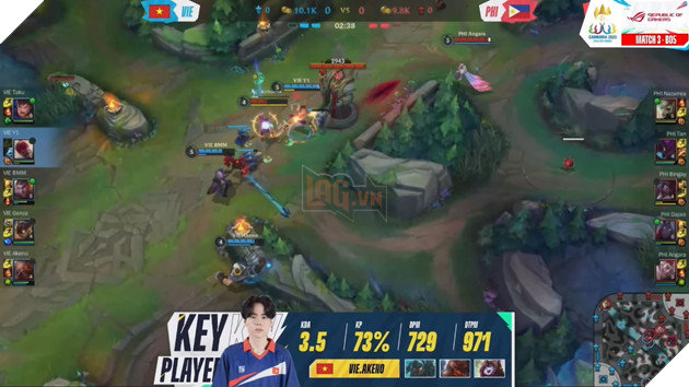 SEA Games 32: Liên Minh Tốc Chiến - Chung kết Nhánh Thắng Việt Nam đại chiến Philippines 30