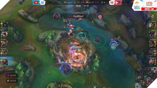 SEA Games 32: Liên Minh Tốc Chiến - Chung kết Nhánh Thắng Việt Nam đại chiến Philippines 33