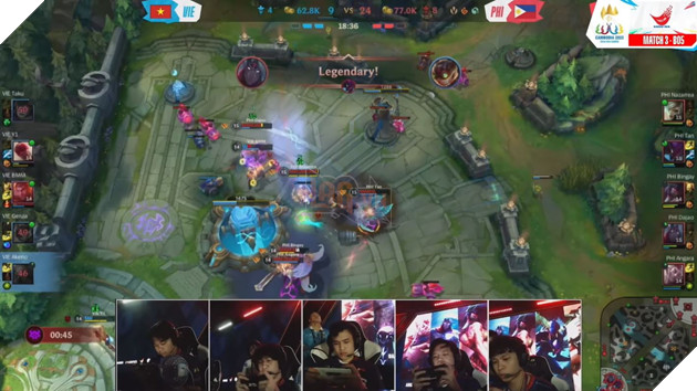 SEA Games 32: Liên Minh Tốc Chiến - Chung kết Nhánh Thắng Việt Nam đại chiến Philippines 34