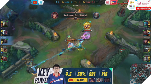 SEA Games 32: Chung kết Tổng Liên Minh Tốc Chiến - Việt Nam tái chiến Philippines 4